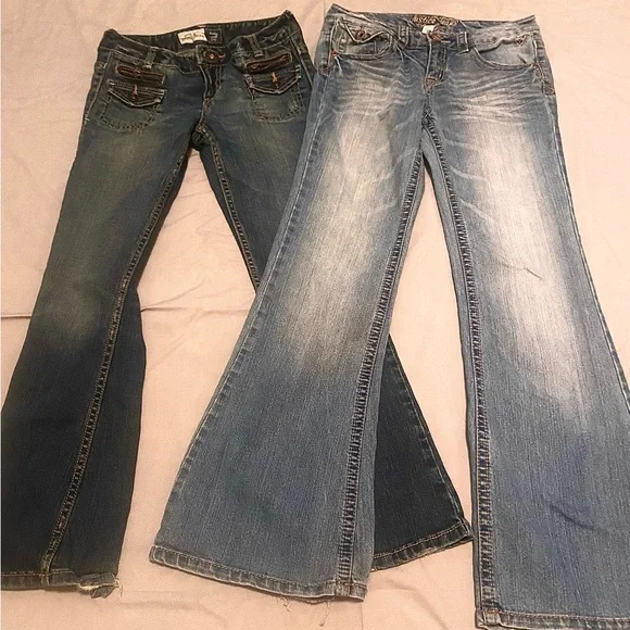 Girl’s Boot Cut Jeans - Picture 1 of 5